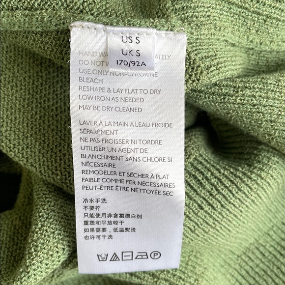 Free People Green Work From Home Sweater Tee - Picture 6 of 9